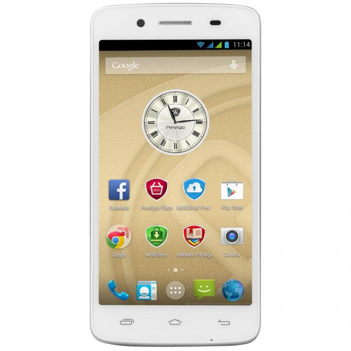Prestigio MultiPhone 5507 DUO (White)