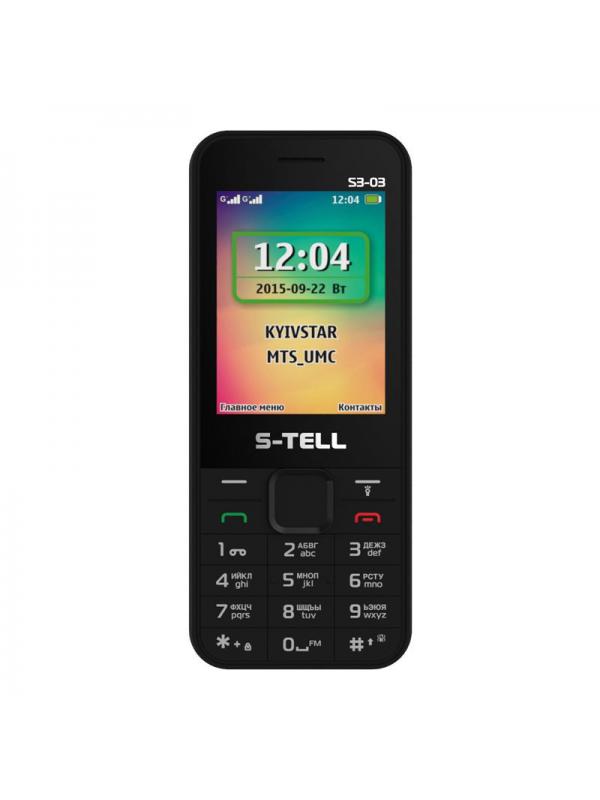 S-TELL S3-03 (Black-Red)
