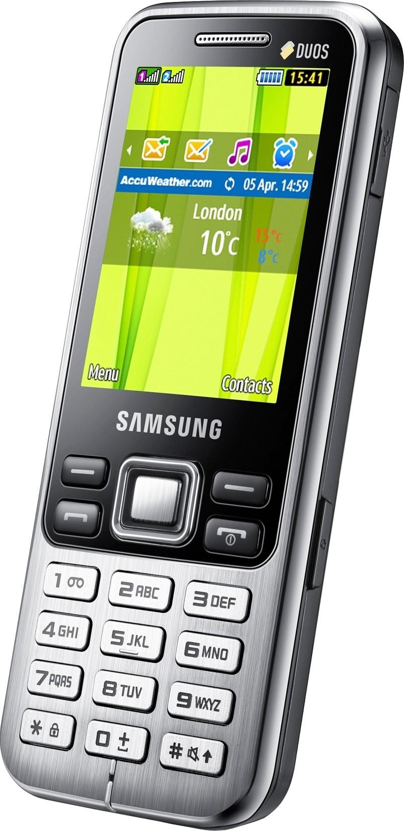 Samsung C3322 (Deep Black)