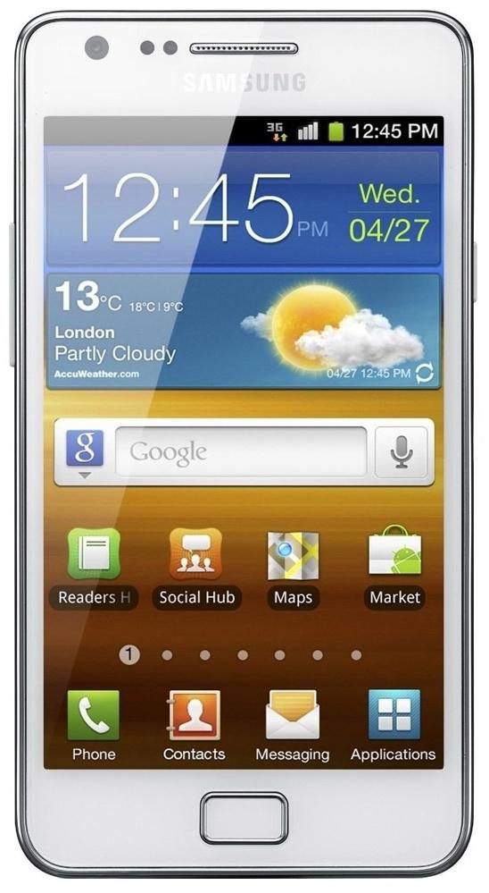 Samsung I9100 Galaxy S II (White)