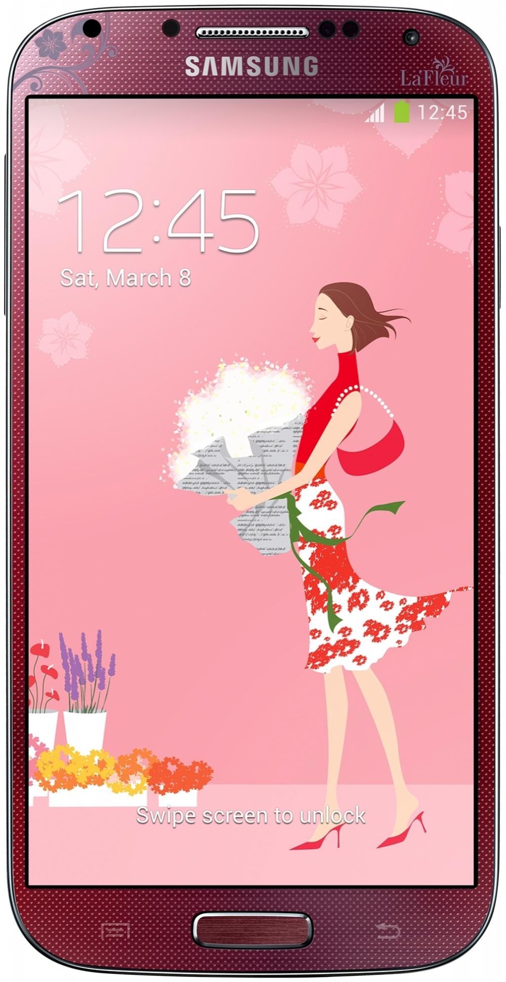 Samsung I9500 Galaxy S4 (La Fleur Red)