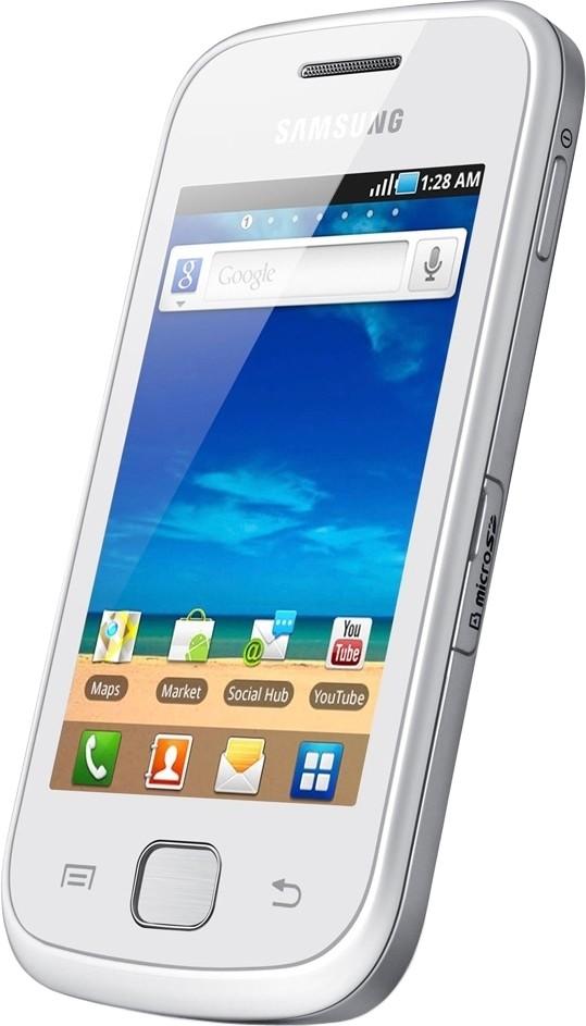 Samsung S5660 Galaxy Gio (White Silver)