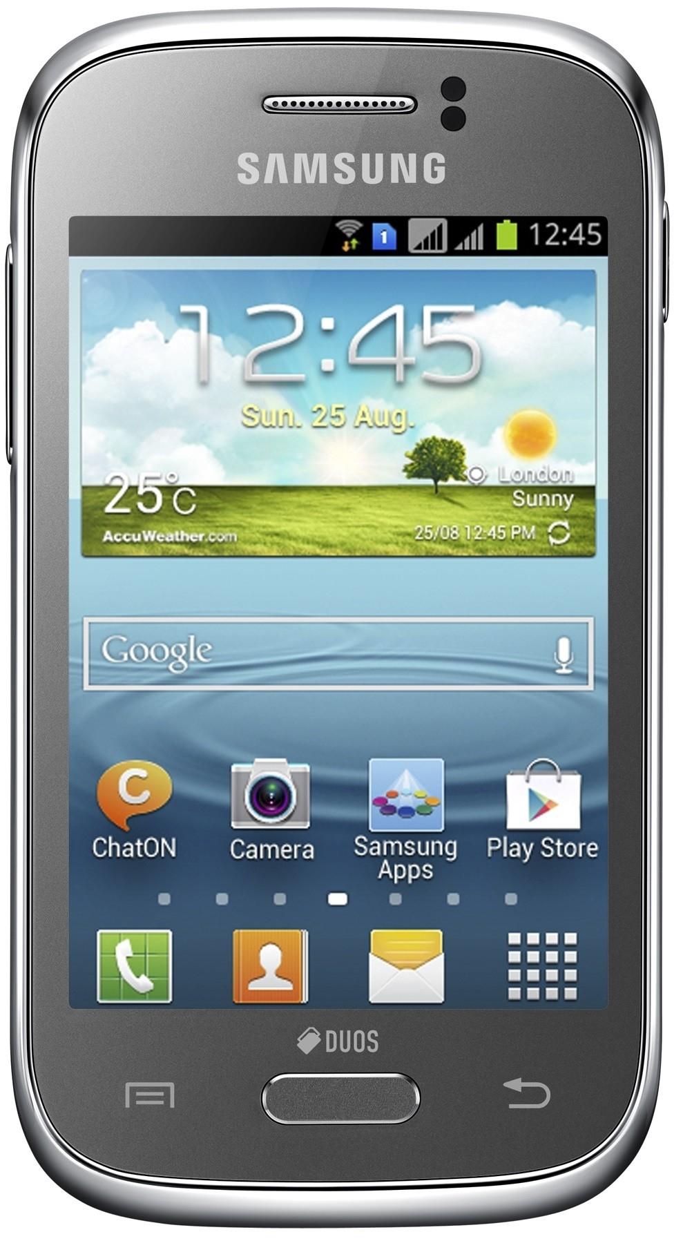 Samsung S6312 Galaxy Young (Metallic Silver)