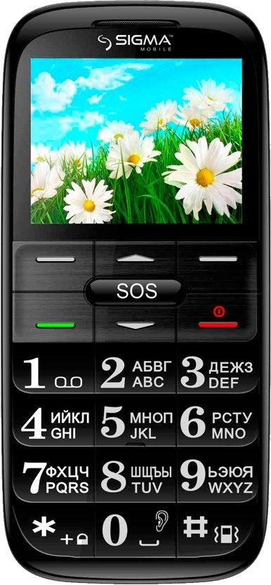Sigma mobile Comfort 50 Slim (Black-Red)