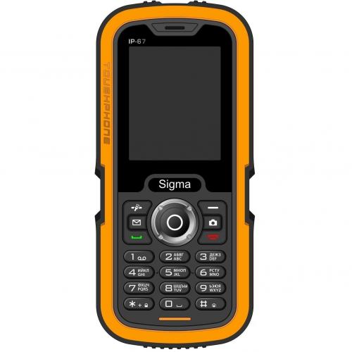 Sigma mobile �-treme IP67 Dual Sim (Black Orange)