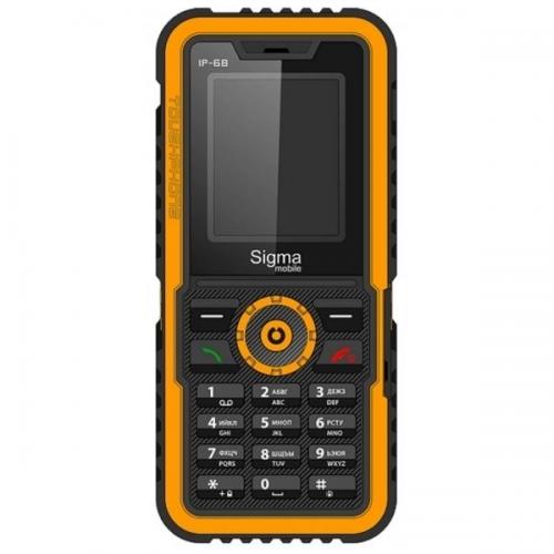 Sigma mobile �-treme IP68 (Black Orange)