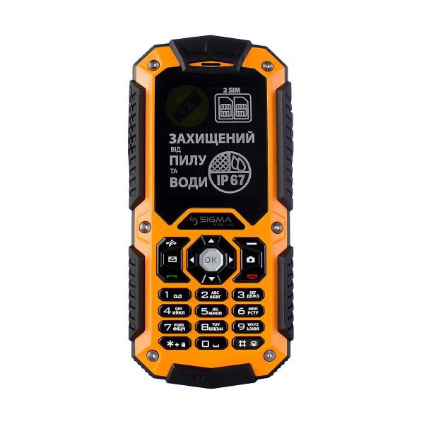 Sigma mobile X-treme IT67 (Black/Orange)