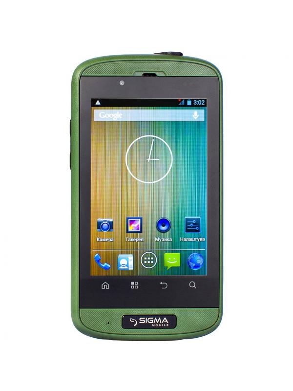 Sigma mobile X-treme PQ12 (Green/Black)