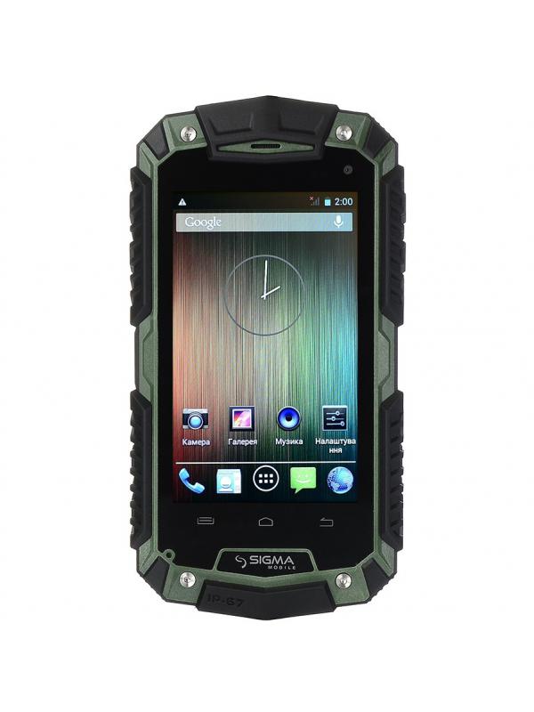 Sigma mobile X-treme PQ15 (Green/Black)