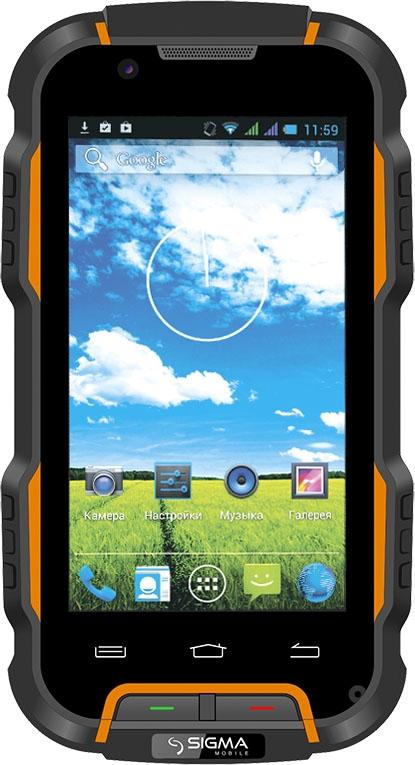 Sigma mobile X-treme PQ22A (Black Orange)