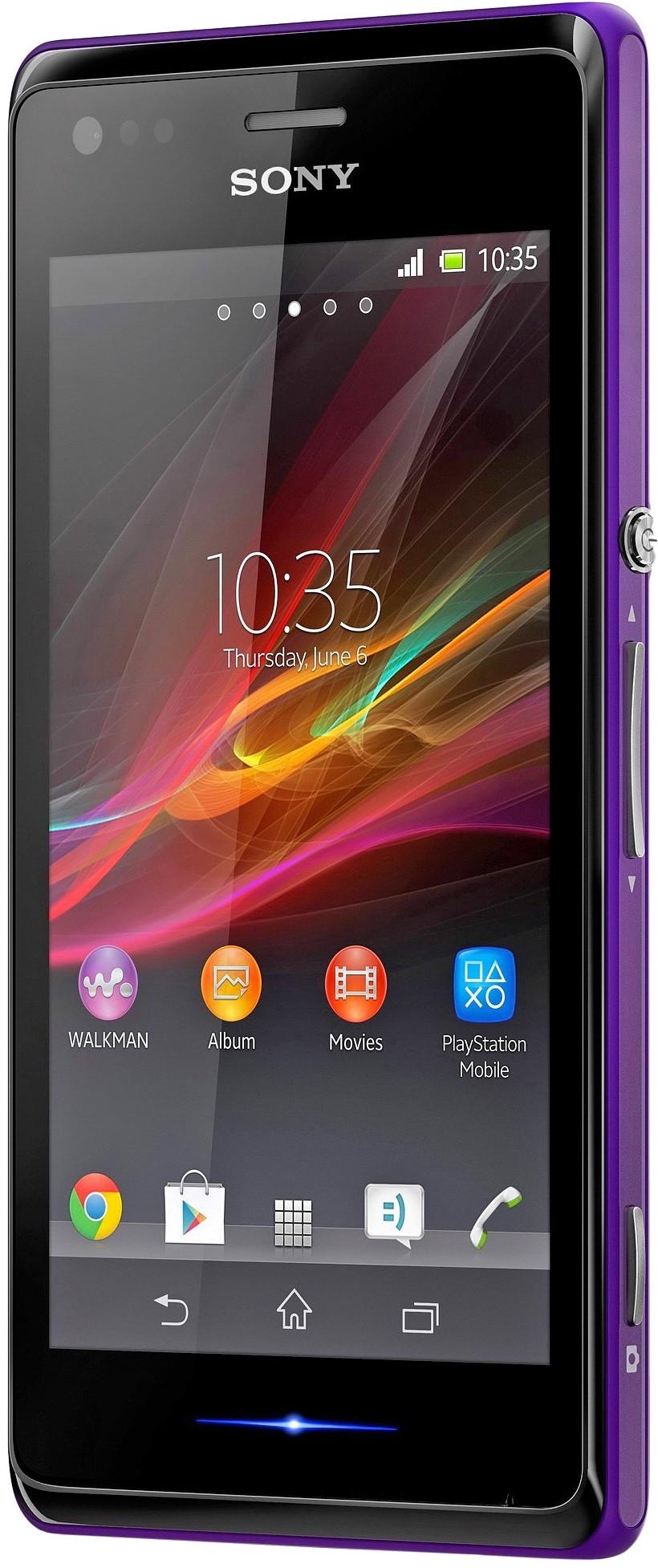 Sony Xperia M (Purple)