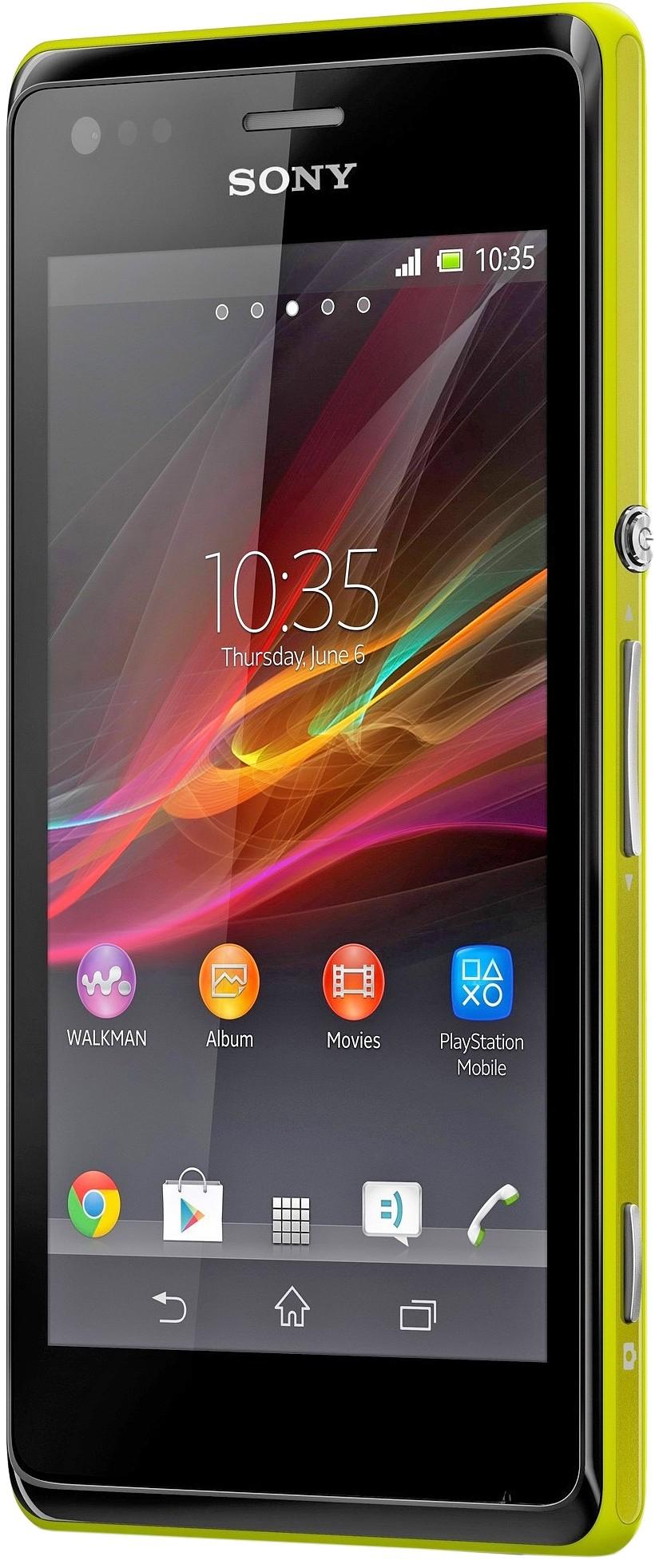 Sony Xperia M (Yellow)