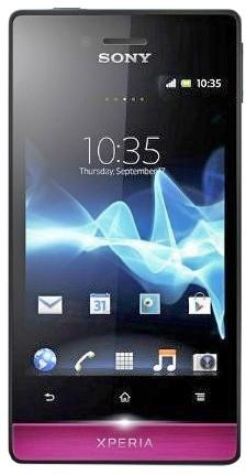 Sony Xperia Miro (Black/Pink)