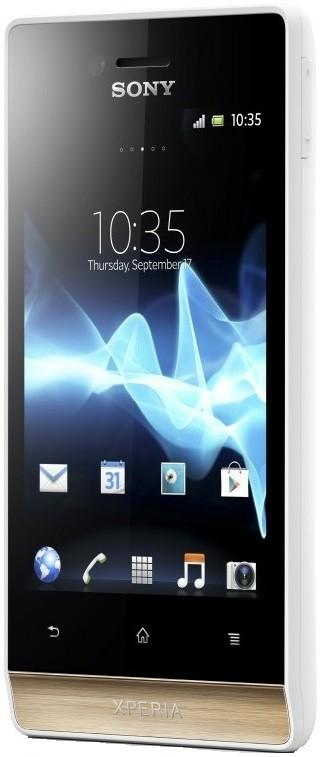 Sony Xperia Miro (White/Gold)