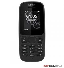 Nokia 105 Dual Sim New Black