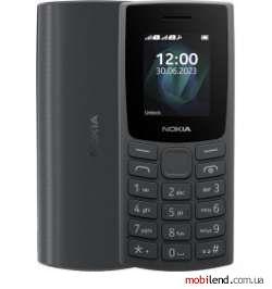 Nokia 105 SS 2023 Charcoal (1GF019EPA2C01)