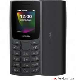 Nokia 106 DS 2023 Charcoal (1GF019BPA2C01)