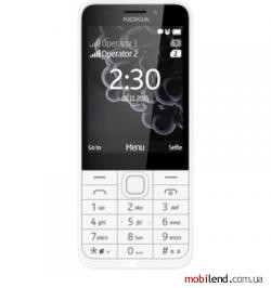 Nokia 230 Dual Silver White