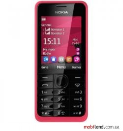 Nokia 301 Dual SIM (Fuchsia)