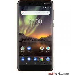 Nokia 6 2018 3/32GB Black (11PL2B01A11)