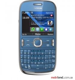 Nokia Asha 302 (Mid Blue)