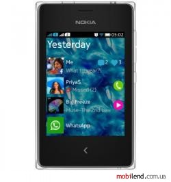Nokia Asha 502 Dual SIM (White)