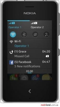 Nokia Asha 503 Dual SIM (Black)