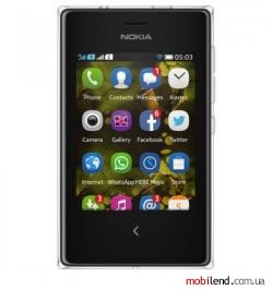 Nokia Asha 503 Dual SIM (White)