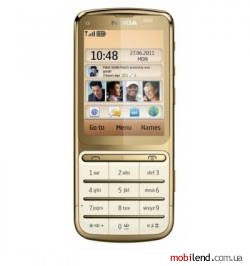 Nokia C3 Touch and Type Gold Edition