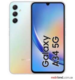 Samsung Galaxy A34 5G 8/256GB Silver (SM-A346BZSE)