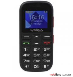 Sigma mobile omfort 50 Mini 5 Black-Red