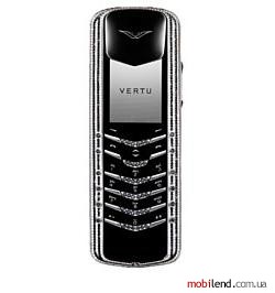 Vertu Signature M Design Black and White Diamonds