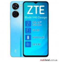 ZTE Blade V40 Design 4/128GB Blue