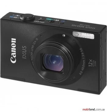 Canon Digital IXUS 500 HS Black