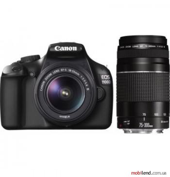 Canon EOS 1100D kit (18-55 75-300 50mm)