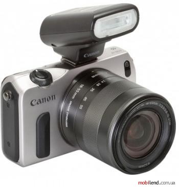 Canon EOS M kit (18-55 22mm) IS STM SpeedLite 90EX