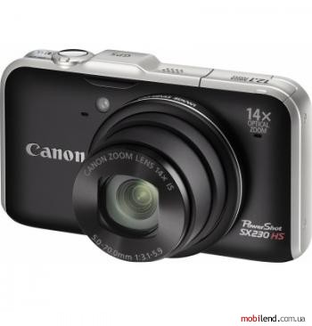 Canon PowerShot SX230 HS Black