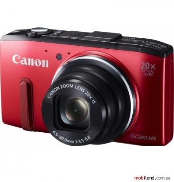 Canon PowerShot SX280 HS Red