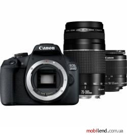 Canon EOS 2000D kit (18-55   75-300) (2728C021)