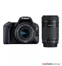 Canon EOS 200D kit (18-55mm  55-250mm) EF-S IS STM