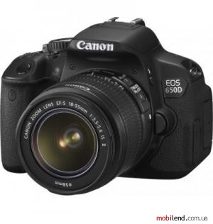 Canon EOS 650D kit (18-55mm) EF-S IS