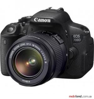 Canon EOS 700D kit (18-55mm) EF-S DC III