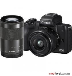 Canon EOS M50 kit (15-45mm   55-200mm) IS STM Black (2680C054)
