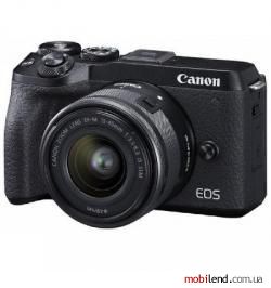 Canon EOS M6 Mark II kit (15-45mm) Black (3611C012)