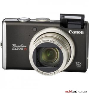 Canon PowerShot SX200 IS Black