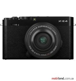Fujifilm X-E4 kit (XF 27mm) Black (16673885)