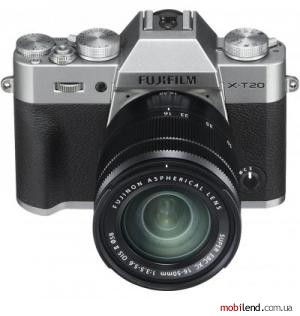 Fujifilm X-T20 kit (16-50mm) silver
