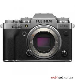 Fujifilm X-T4 silver body