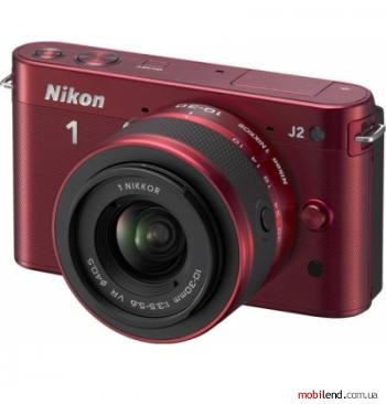 Nikon 1 J2 kit (10-30mm VR) Red