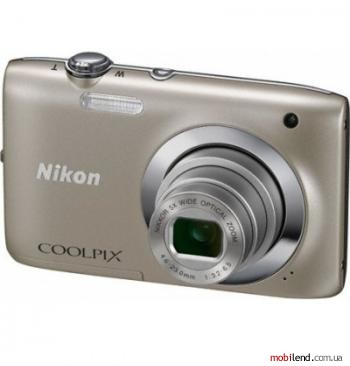 Nikon Coolpix S2600 Silver
